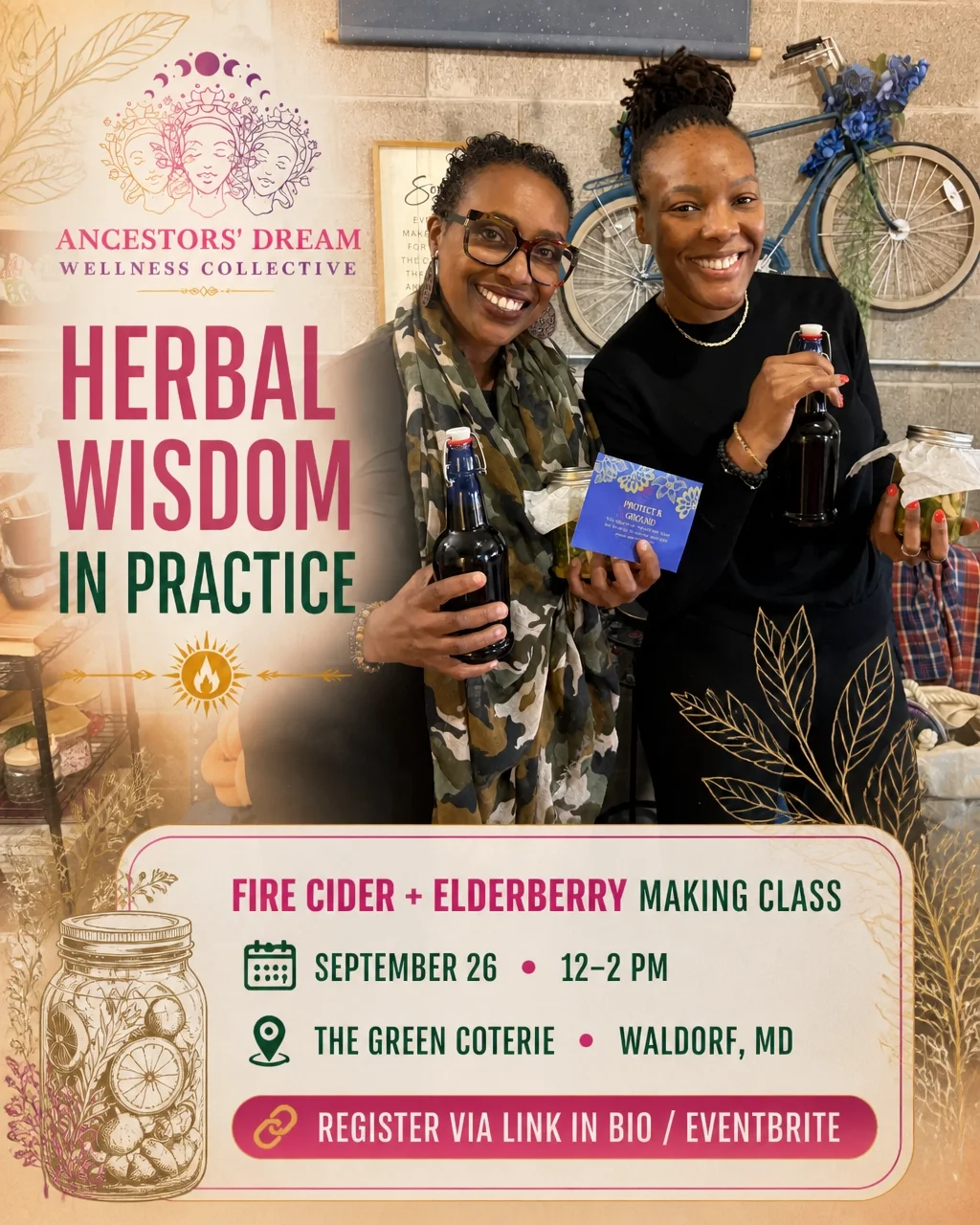 Fire Cider and Elderberry Syrup Making Class