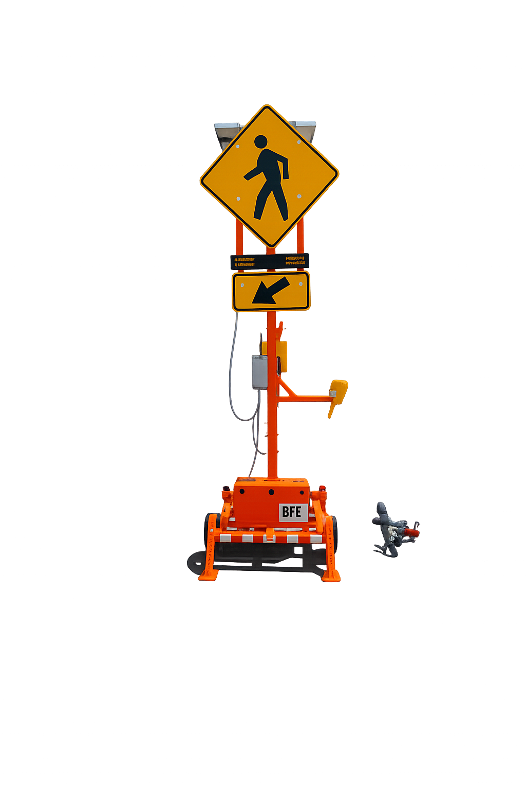 Temporary RRFB Cart - Base Model