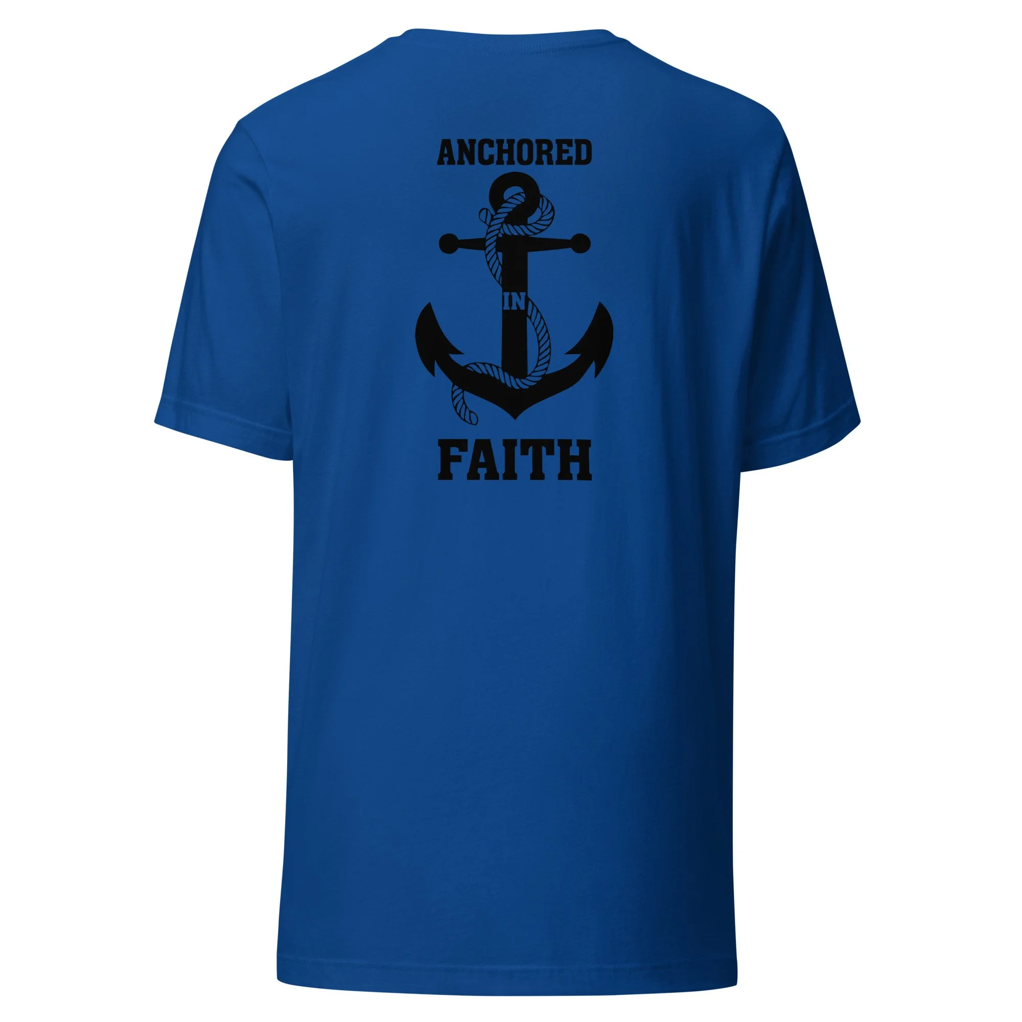 Anchored In Faith, Unisex t-shirt