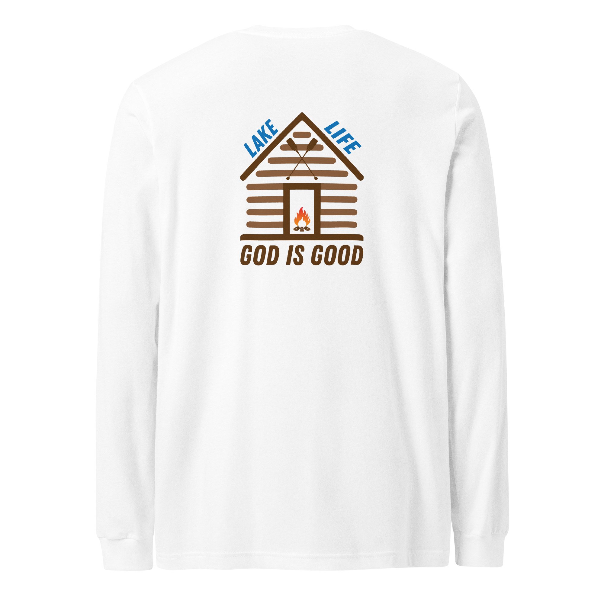 Lake Life, God Is Good, Unisex Long Sleeve Tee