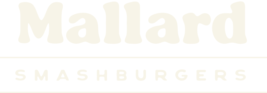 Mallard Smashburgers logo with the word 'Mallard' in large font and 'Smashburgers' below it in smaller font, separated by a horizontal line.