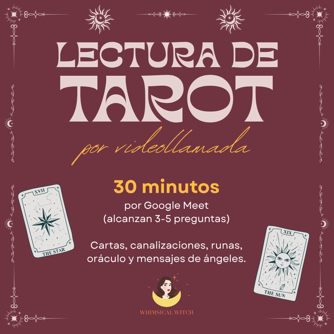 Lectura por videollamada de 30 minutos