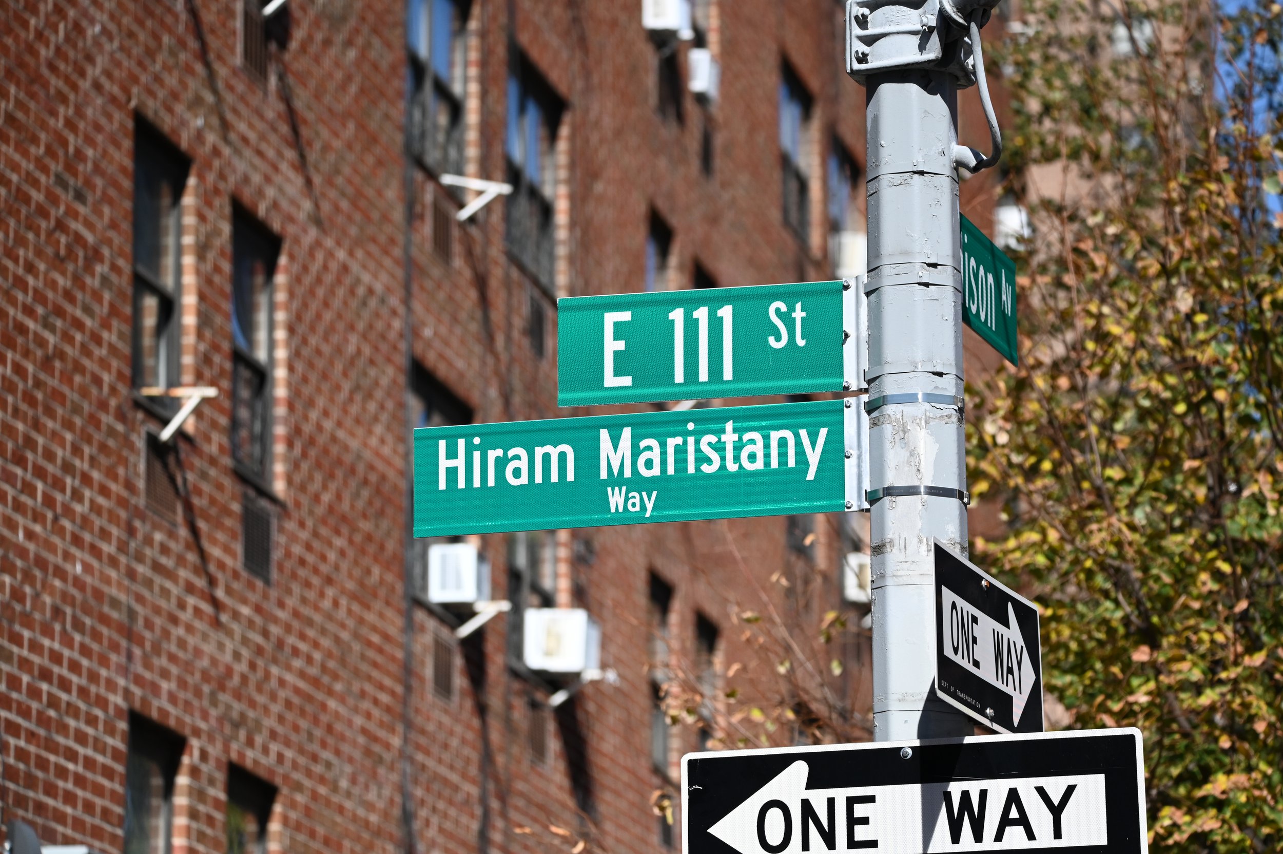 E 111st, Hiram Maristany.JPG