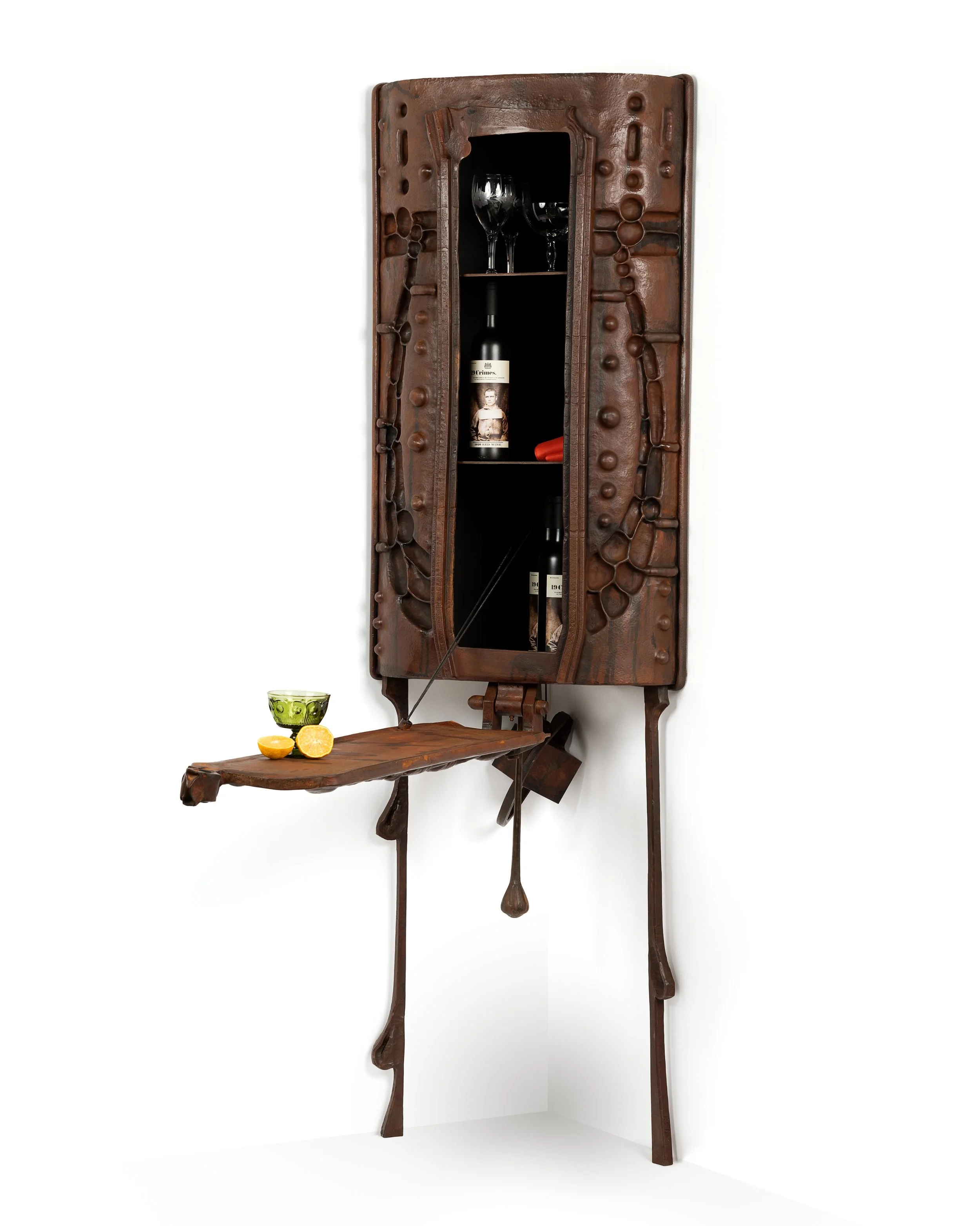 Pollinator Liquor Cabinet