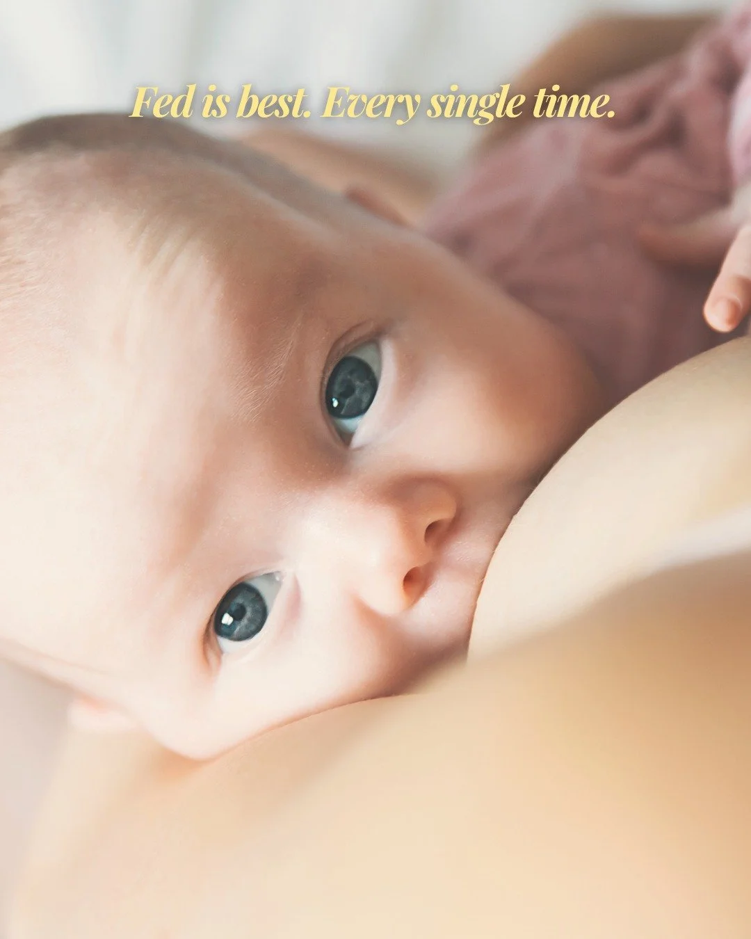 I have seen fridges with a bag of pumped milk sitting right next to a can of formula, both about to feed the same baby just fine.

Feeding a baby looks different in every single house. Breast, bottle, formula, a combination of all three, it truly doe