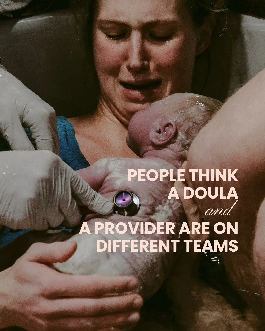 People sometimes think a doula shows up as competition for the OB or the midwife in the room. That has never been true in my experience. My job is not medical. I am not diagnosing anything, I am not making decisions for you, and I am not replacing yo