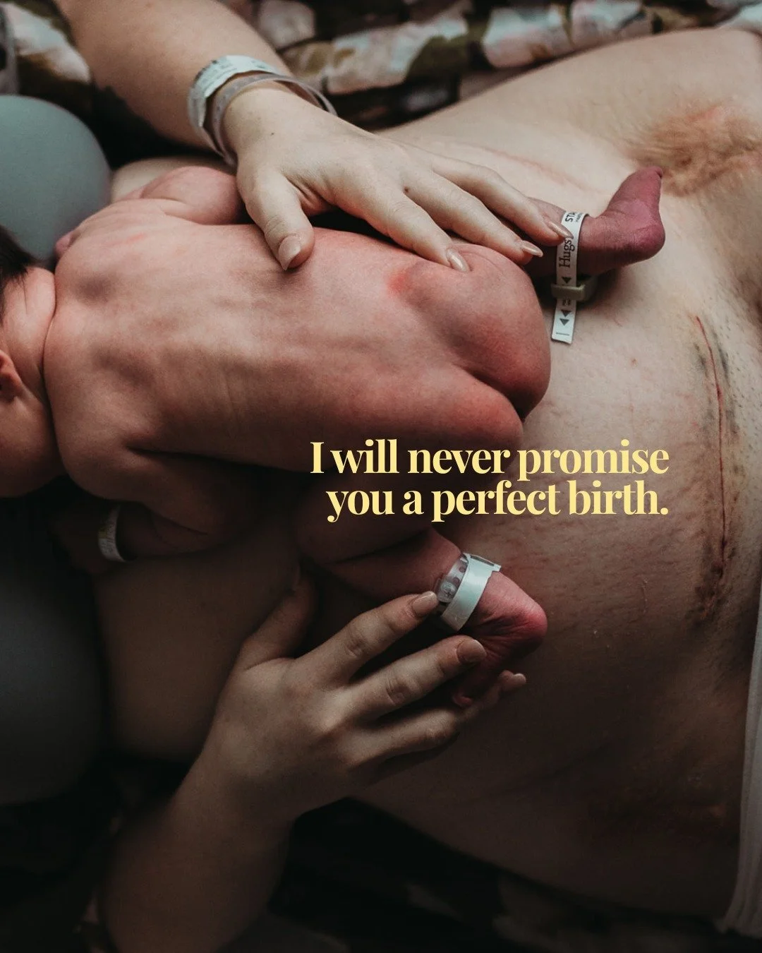 I will never promise you a perfect birth, because no one can guarantee how labor and delivery will unfold. Birth is unpredictable, and any provider who tells you otherwise is not being honest with you.

What I can promise is support. You will underst