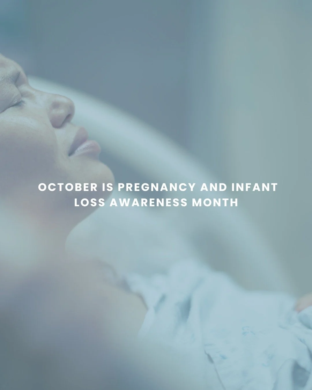 October is Pregnancy and Infant Loss Awareness Month, and I want to take a moment to acknowledge it.

I have supported families who have lost babies at many different points along the way, and it is hard every single time. There is no timeline for gr