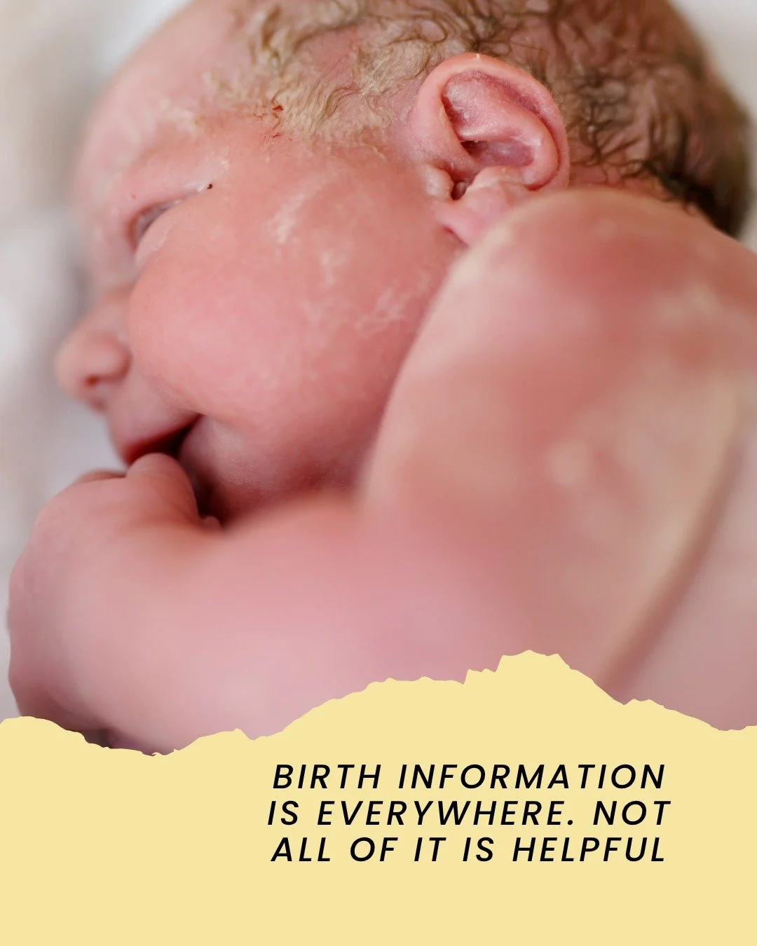 There is so much birth information out there right now, and it can be overwhelming to sort through.

Here is how I approach it with my clients. I encourage you to listen to your intuition first. You know your body and your baby better than any articl