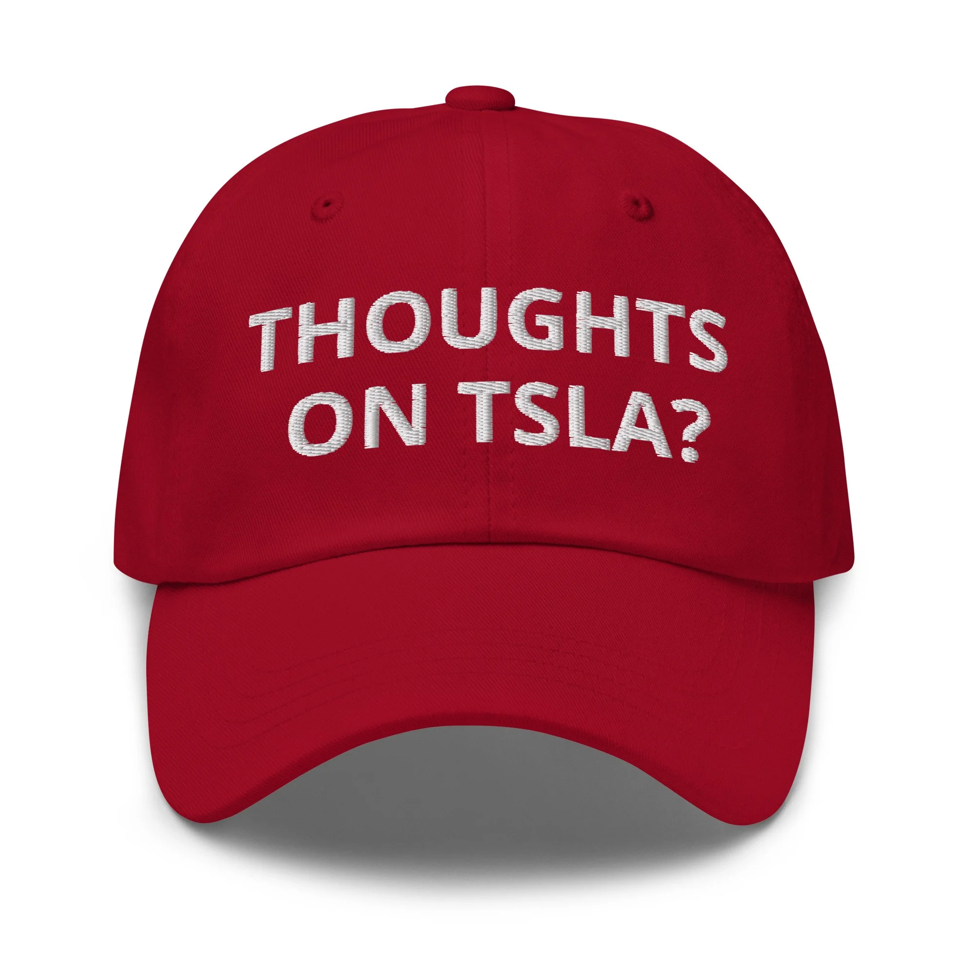 THOUGHTS ON TSLA? Cap