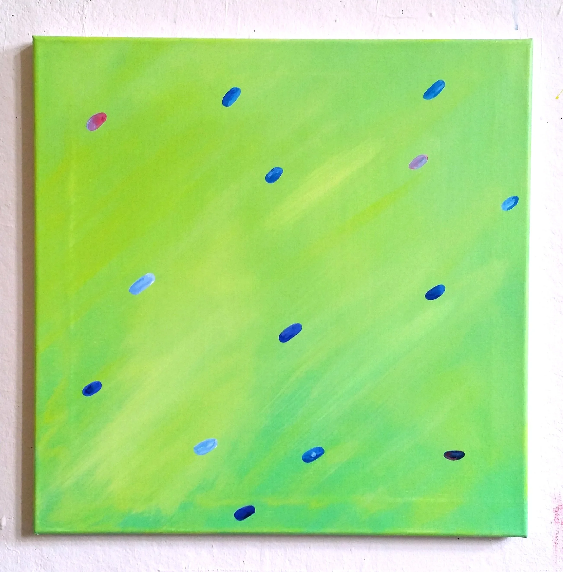 Vitamin D, 2015, Acrylic on canvas, 20 x 20 inches