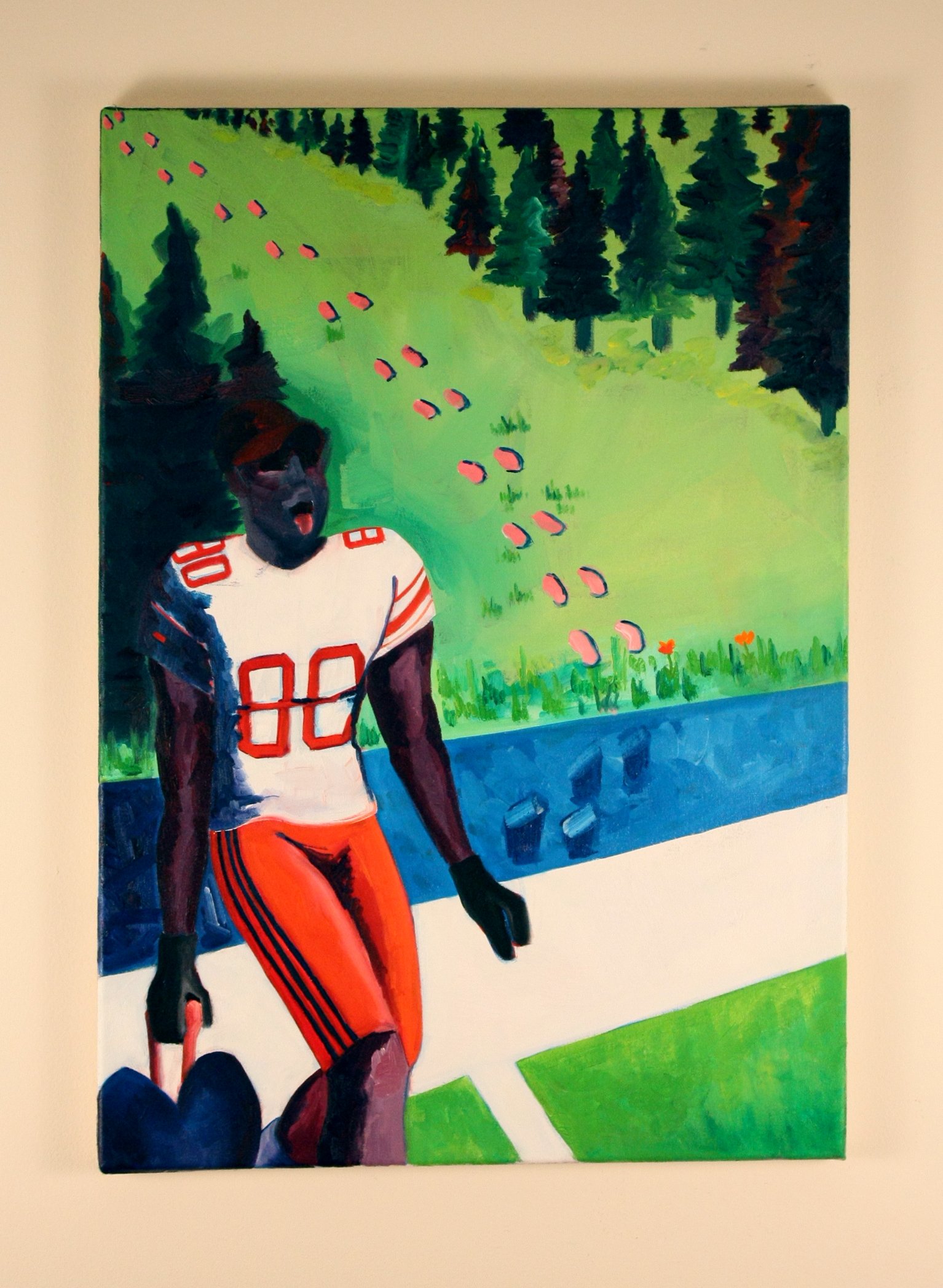 Mountaineer, 2013, Oil on canvas, 28 x 20 inches