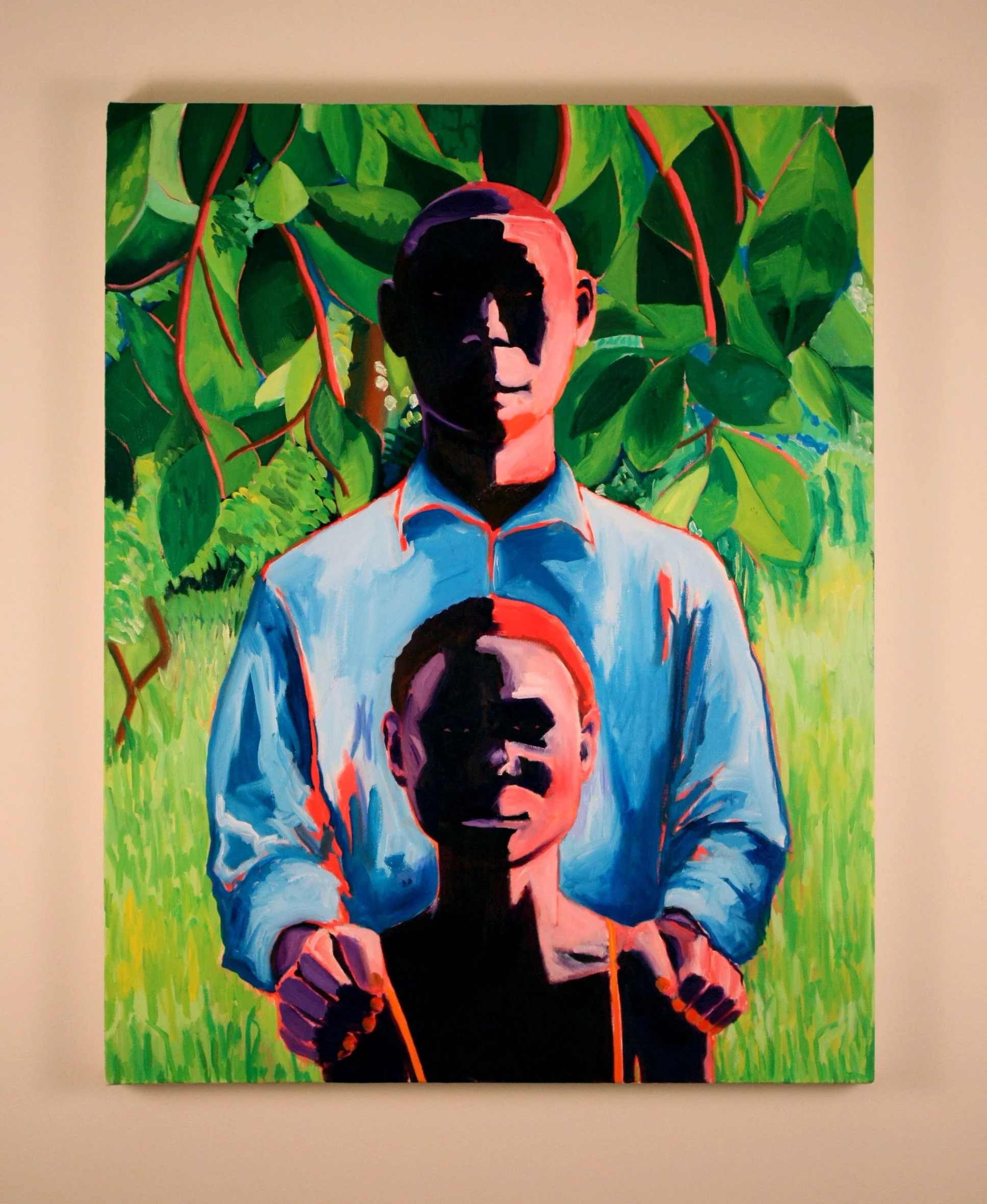 Stare, 2013, Oil on canvas, 28 x 22 inches