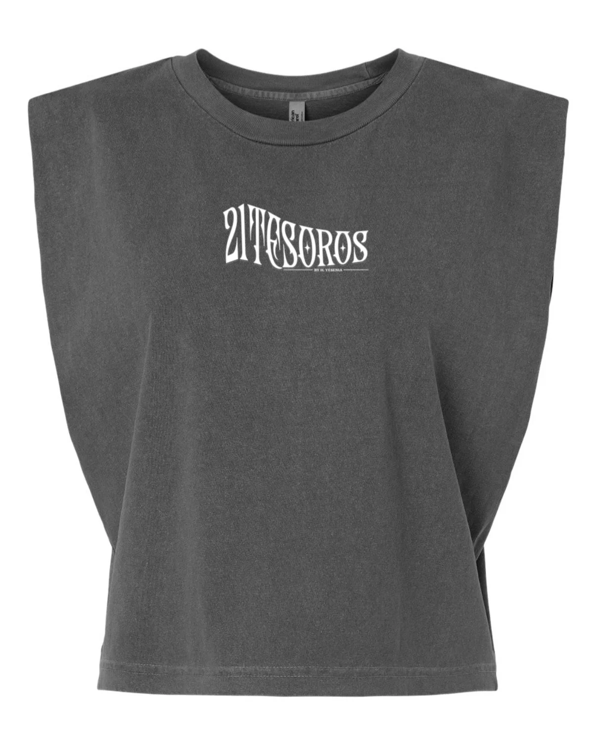 Faded Gray Simple Tee