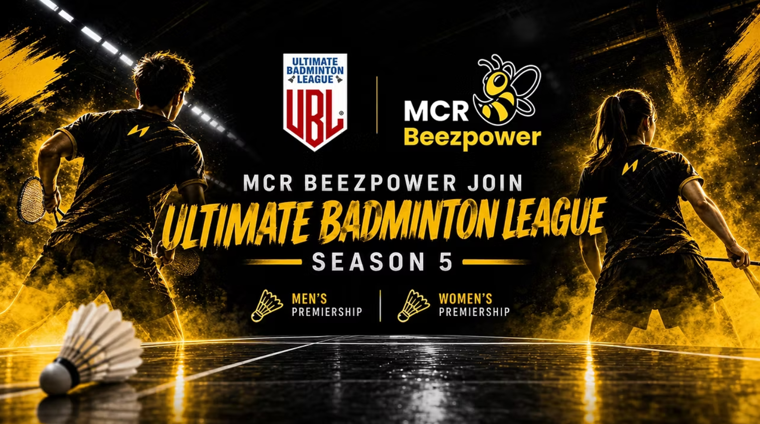 MCR Beezpower Ready for Ultimate Badminton League Season 5