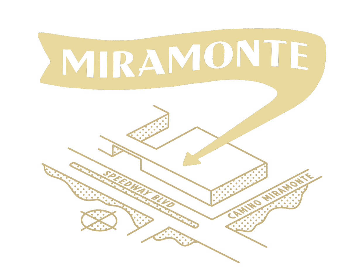 Map to Miramonte, 3352 E Speedway Blvd, Tucson