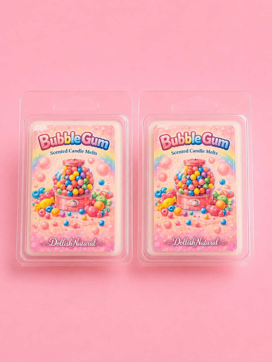 2 Bubble Gum Wax Melts