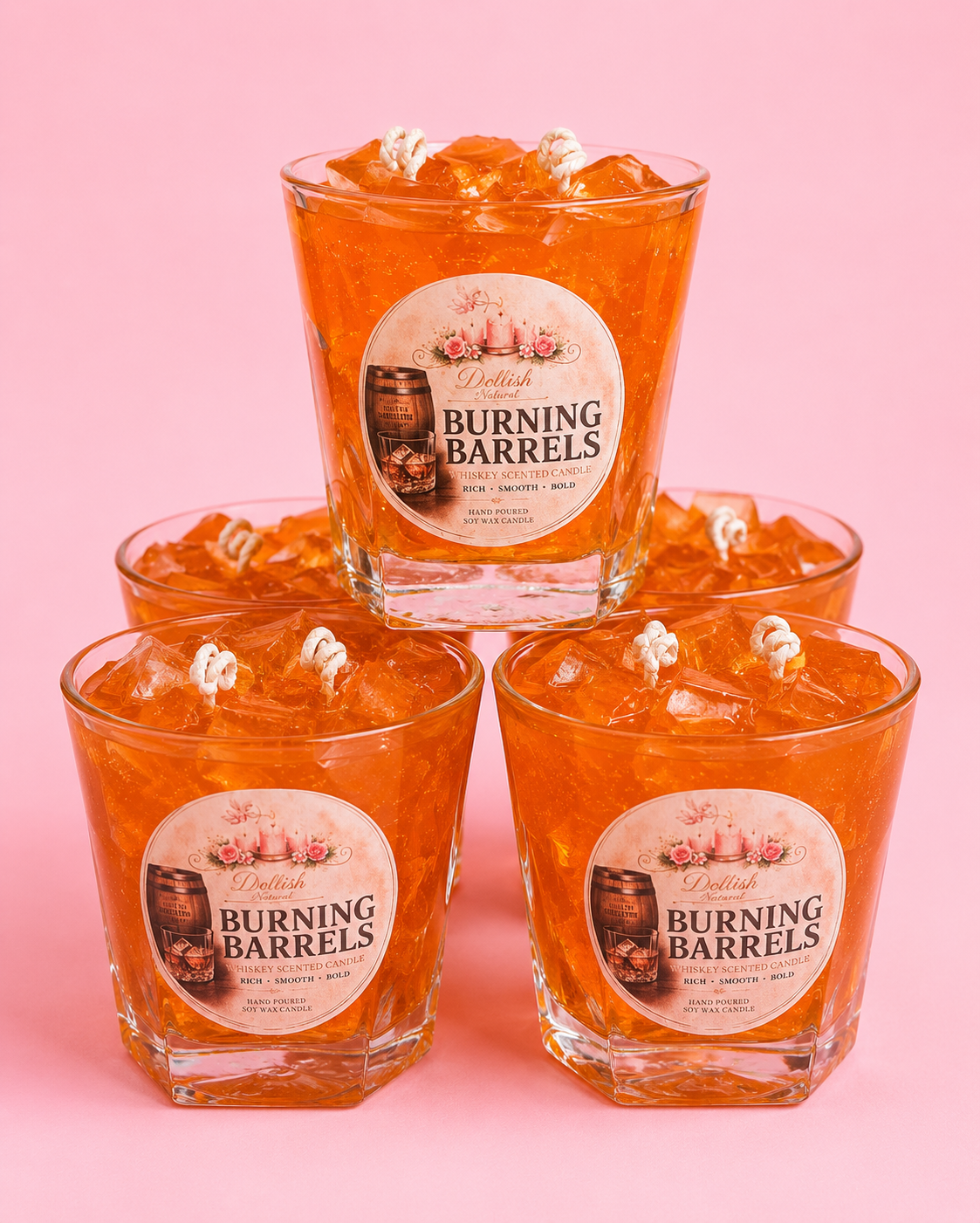 Burning Barrel - Whiskey Scented Candle 12 oz