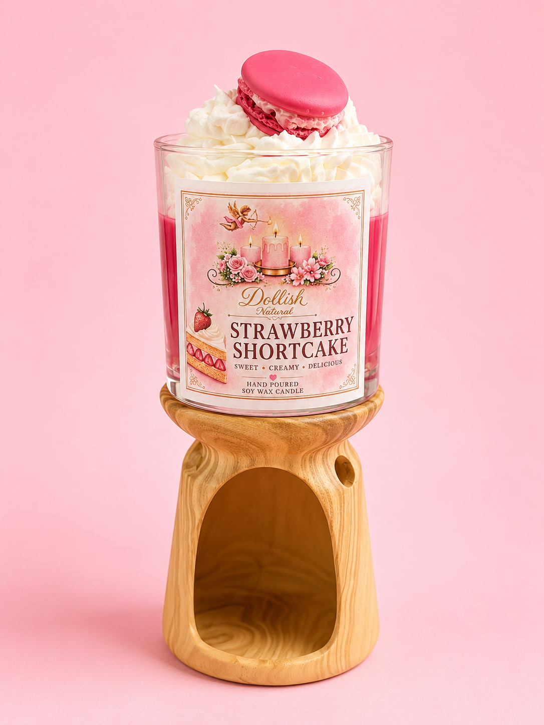 Strawberry Shortcake Scented Candle