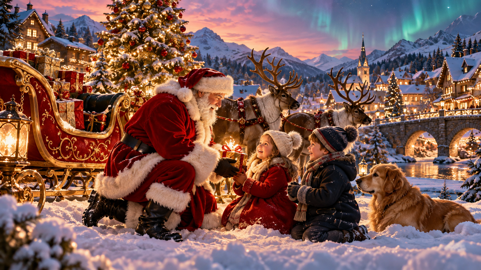 Santa greets children by sleigh-1.png