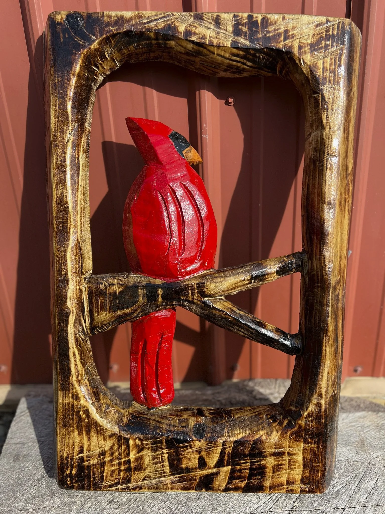 Framed Cardinal