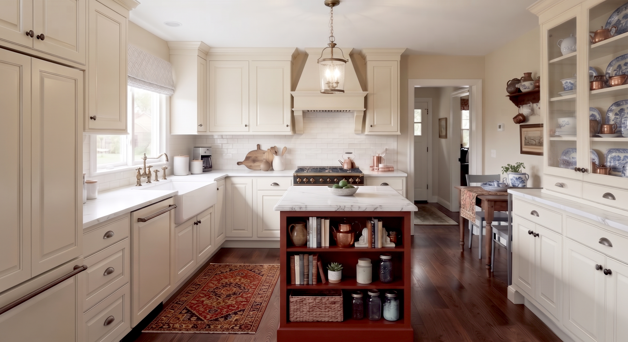  TRADITIONAL  Consistently strong in luxury remodels and classic homes featuring detailed cabinetry and rich finishes.