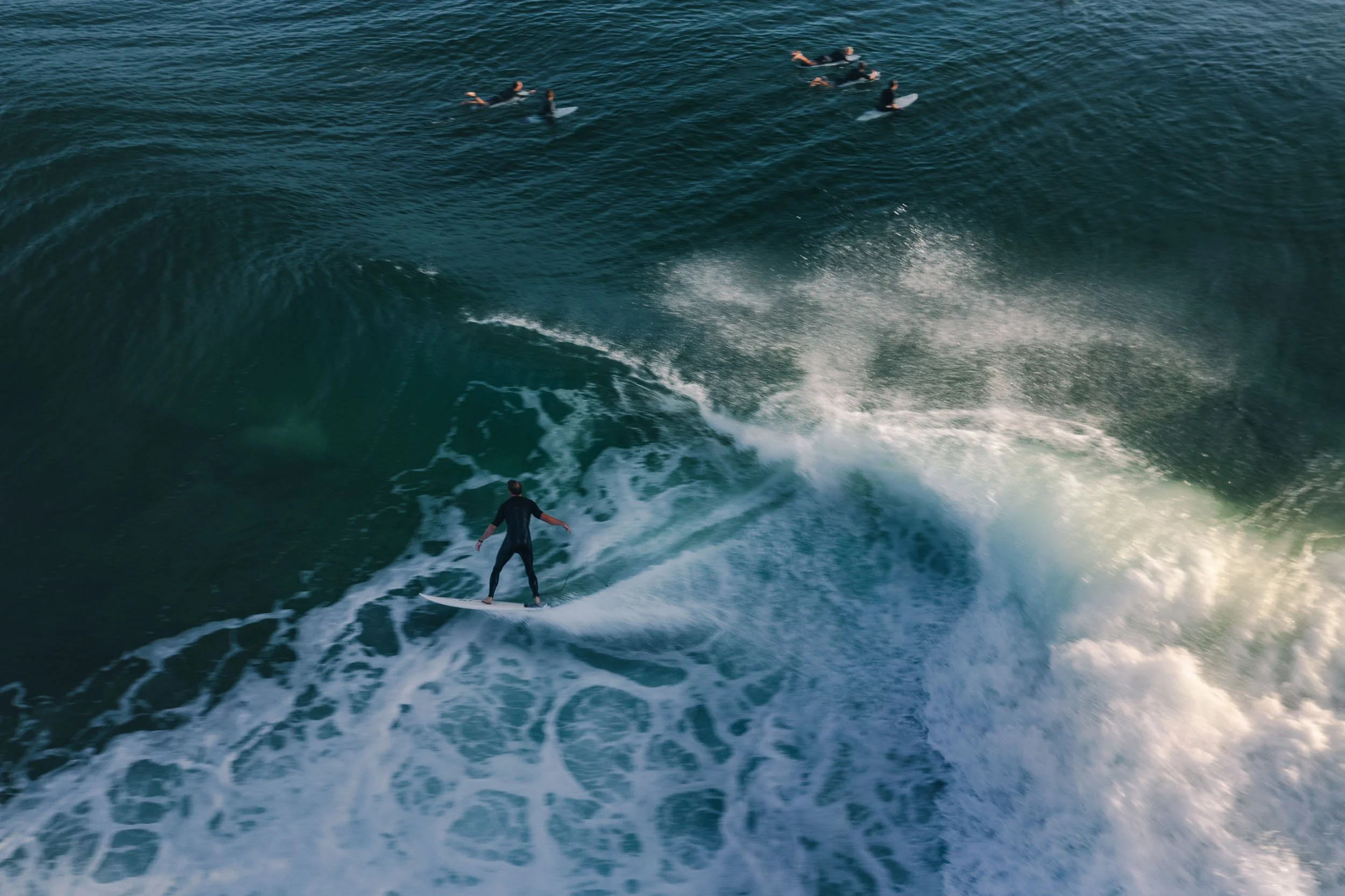 Surfing Lennox Head