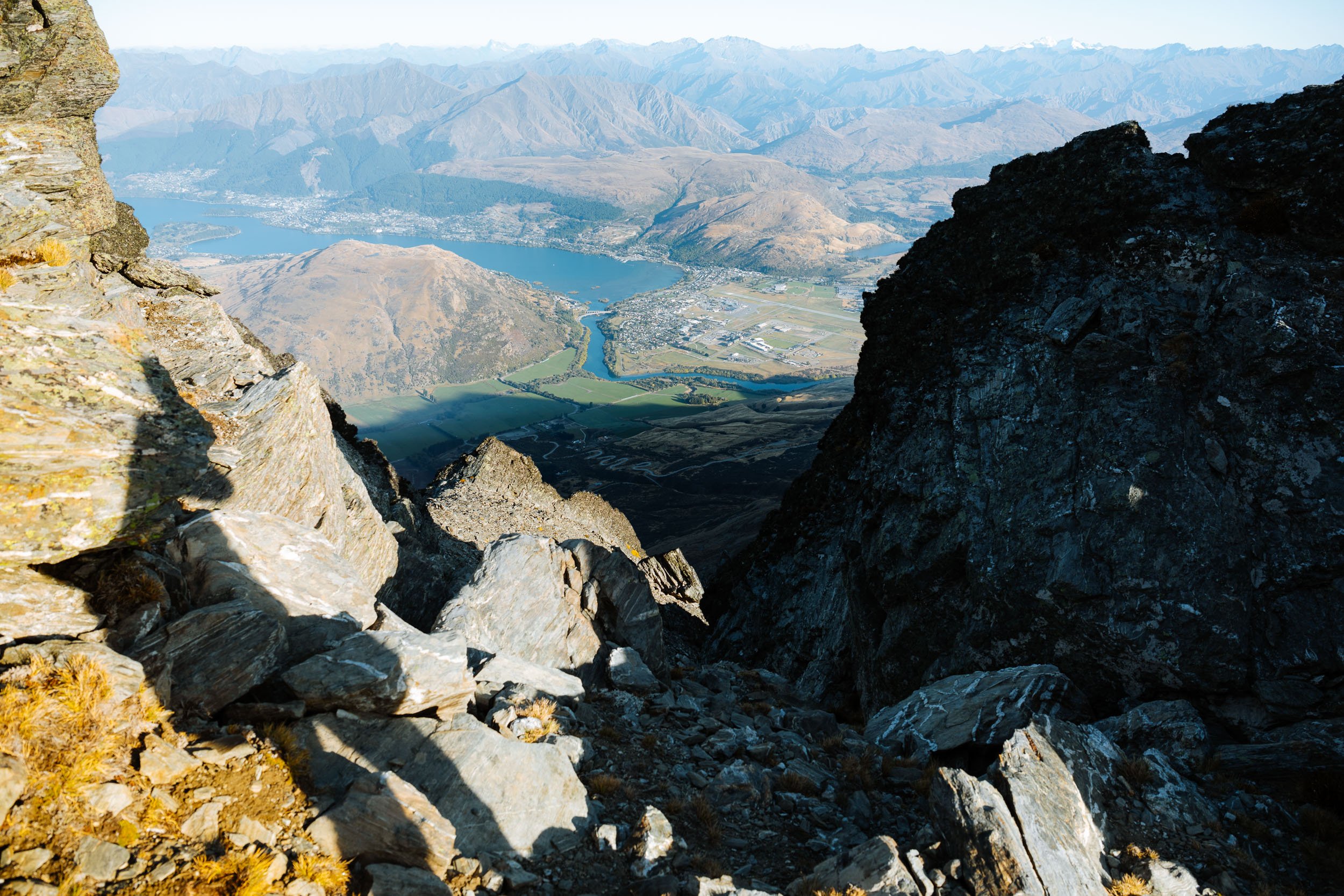View over Queenstown, New Zealand