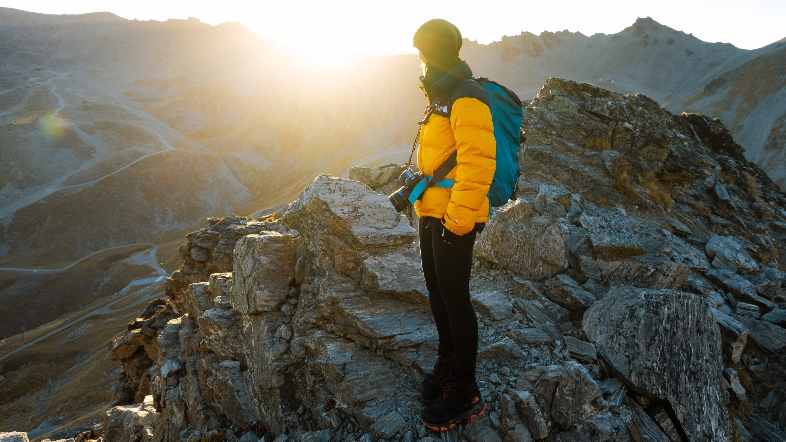 Sunrise in the New Zealand Alps