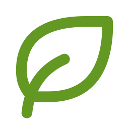 Green leaf icon