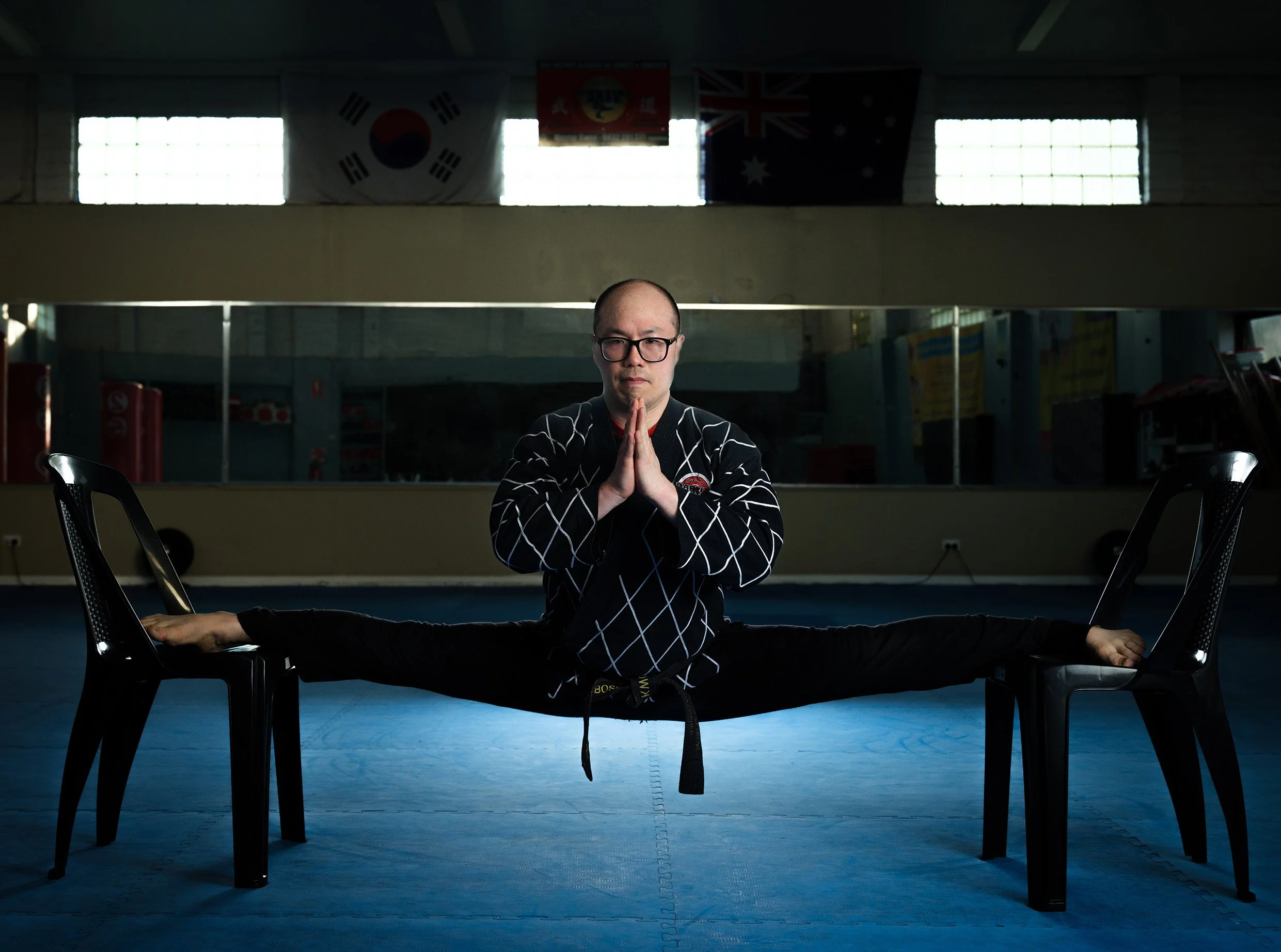 Portrait of Master Kwon Pro Tae Kwon Do Master