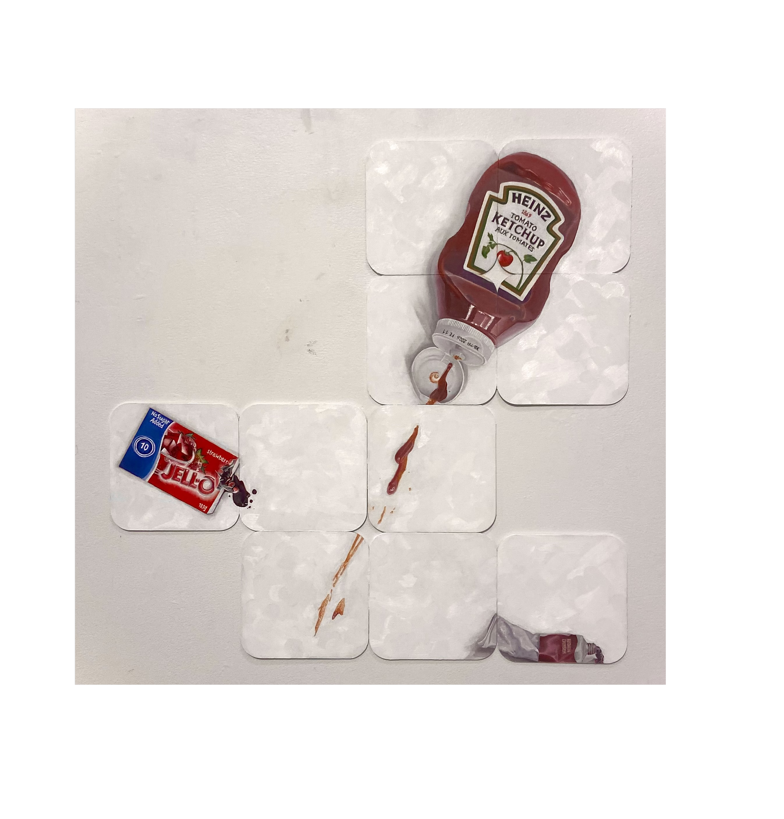 Red 
2025
Oil on wood panels
20x20