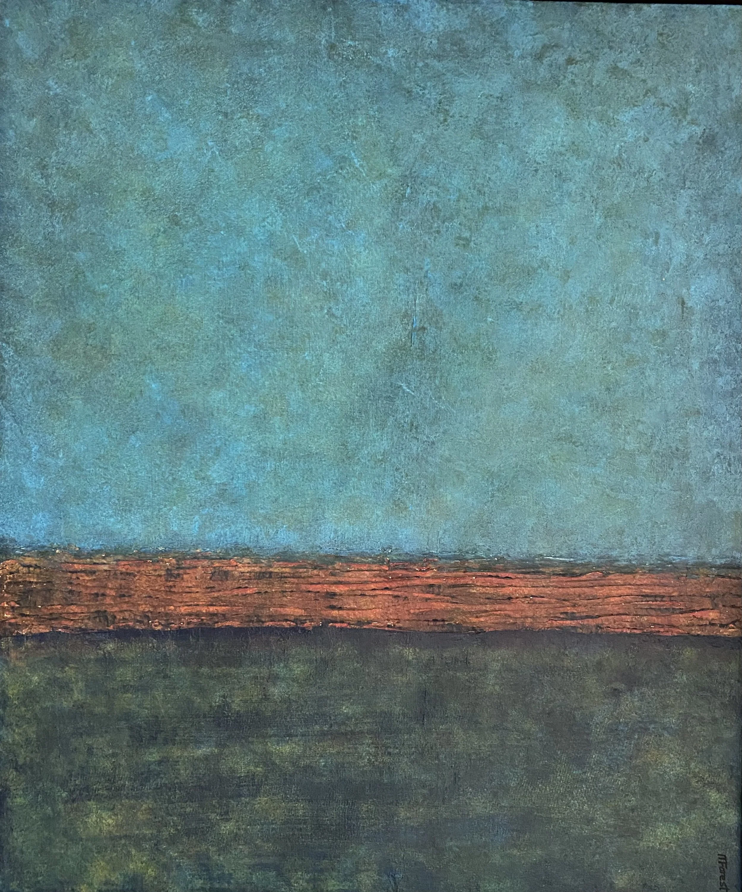 Acrylic on textured canvas   20" x 24"