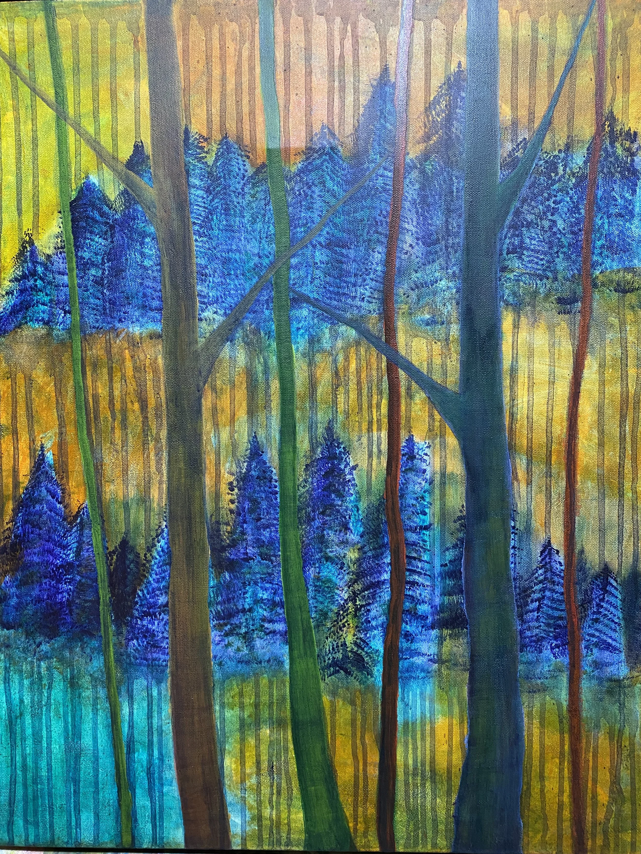 Acrylic on canvas   20" x 24"