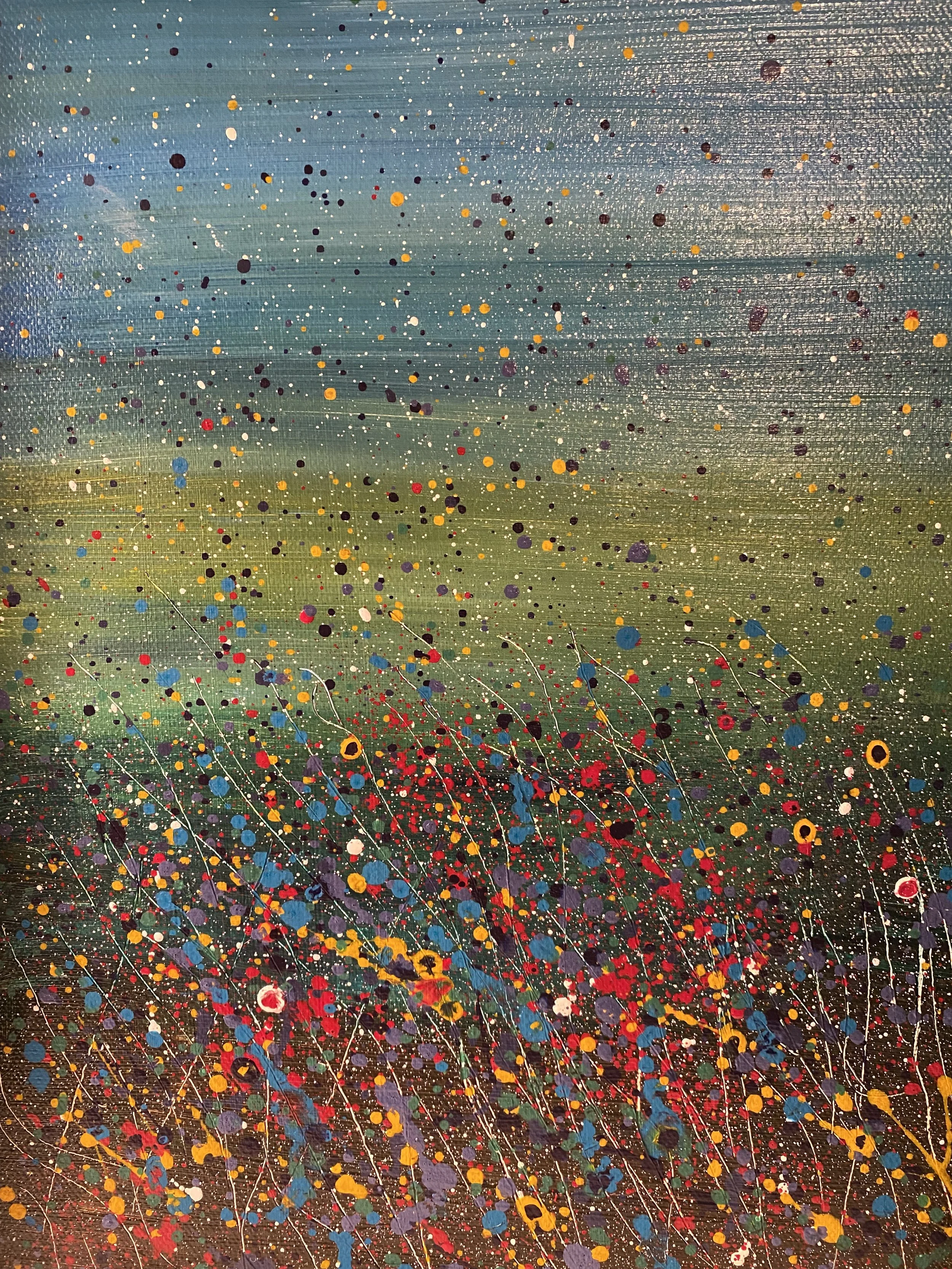 Acrylic on canvas panel   9" x 12"