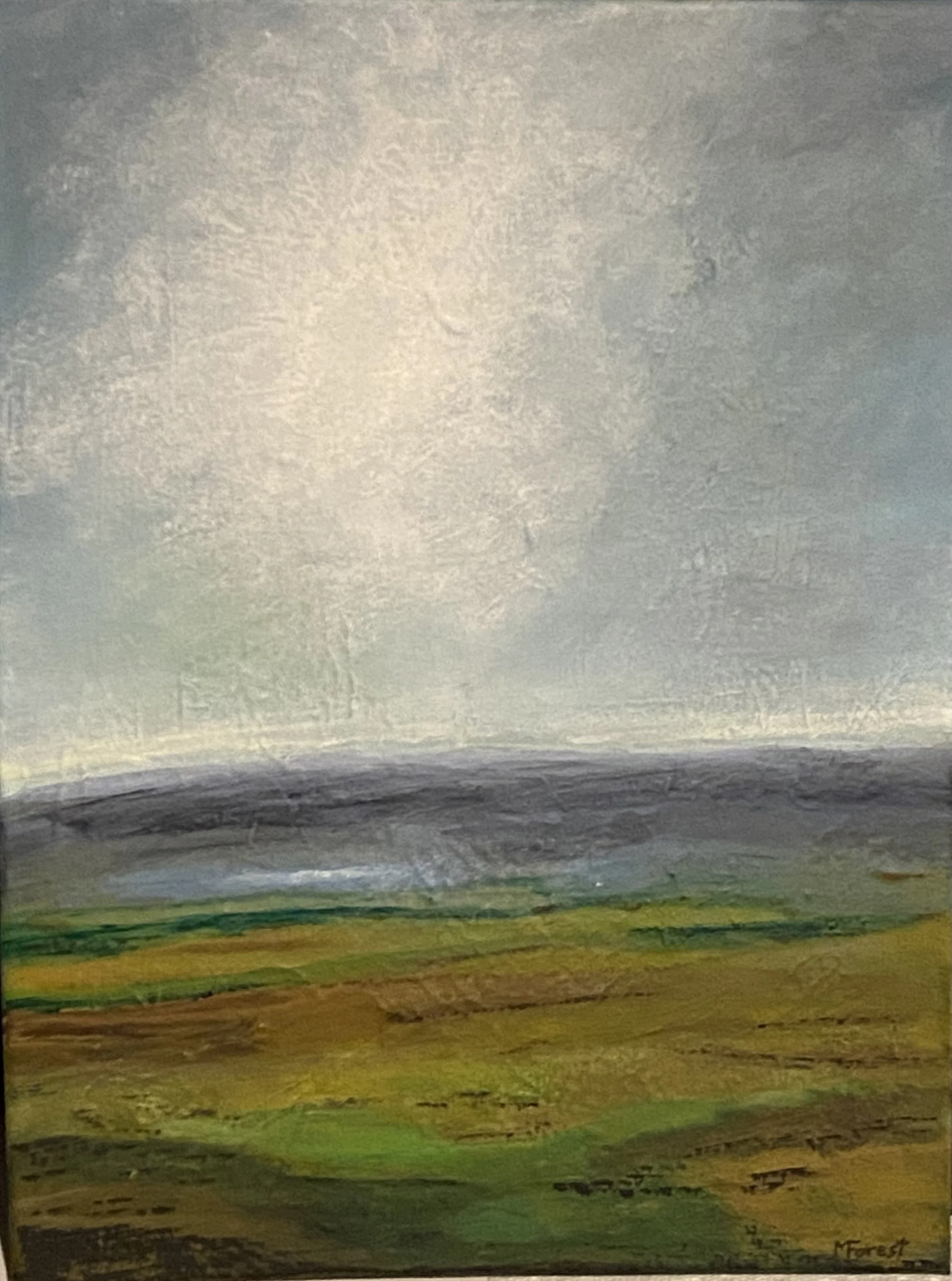 Acrylic on textured canvas   11" x 14"