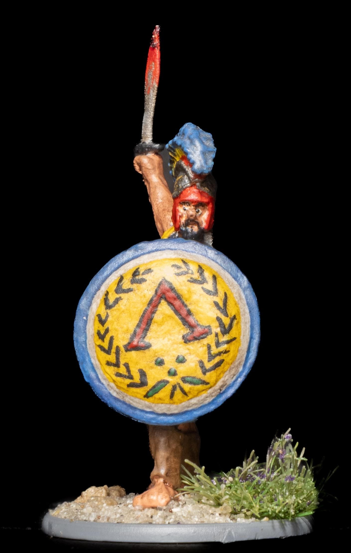 SPARTA WARRIOR 
(custom terrain base)