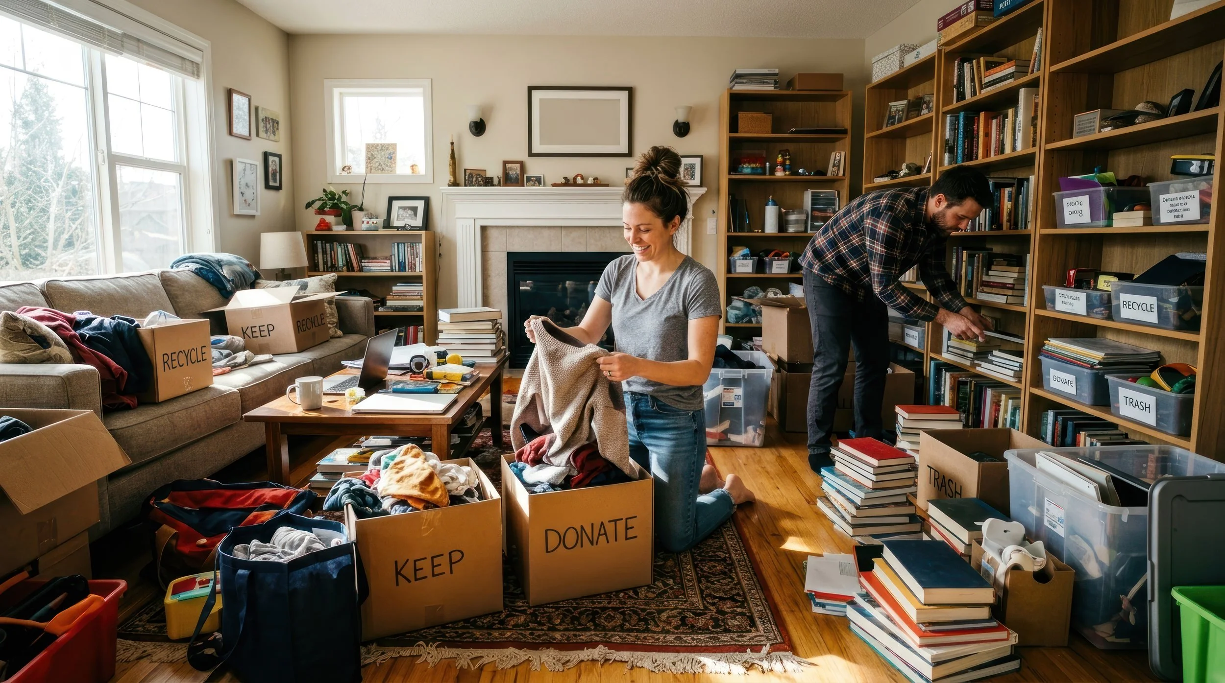 Declutter Before You Sell: How to Make Your Home Feel Bigger and More Valuable
