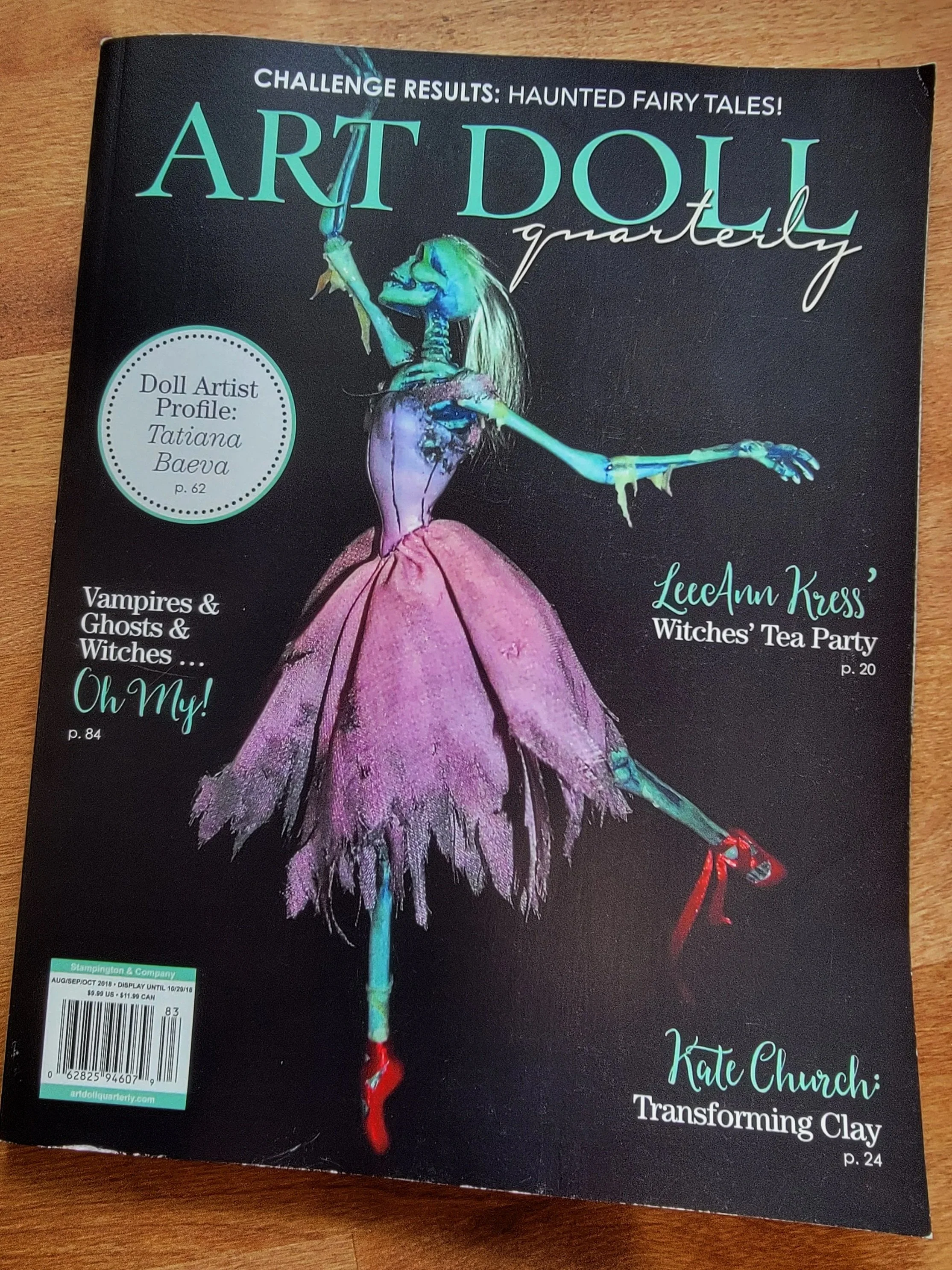 Art Doll Quarterly - Autumn 2018 - Magazine Cover