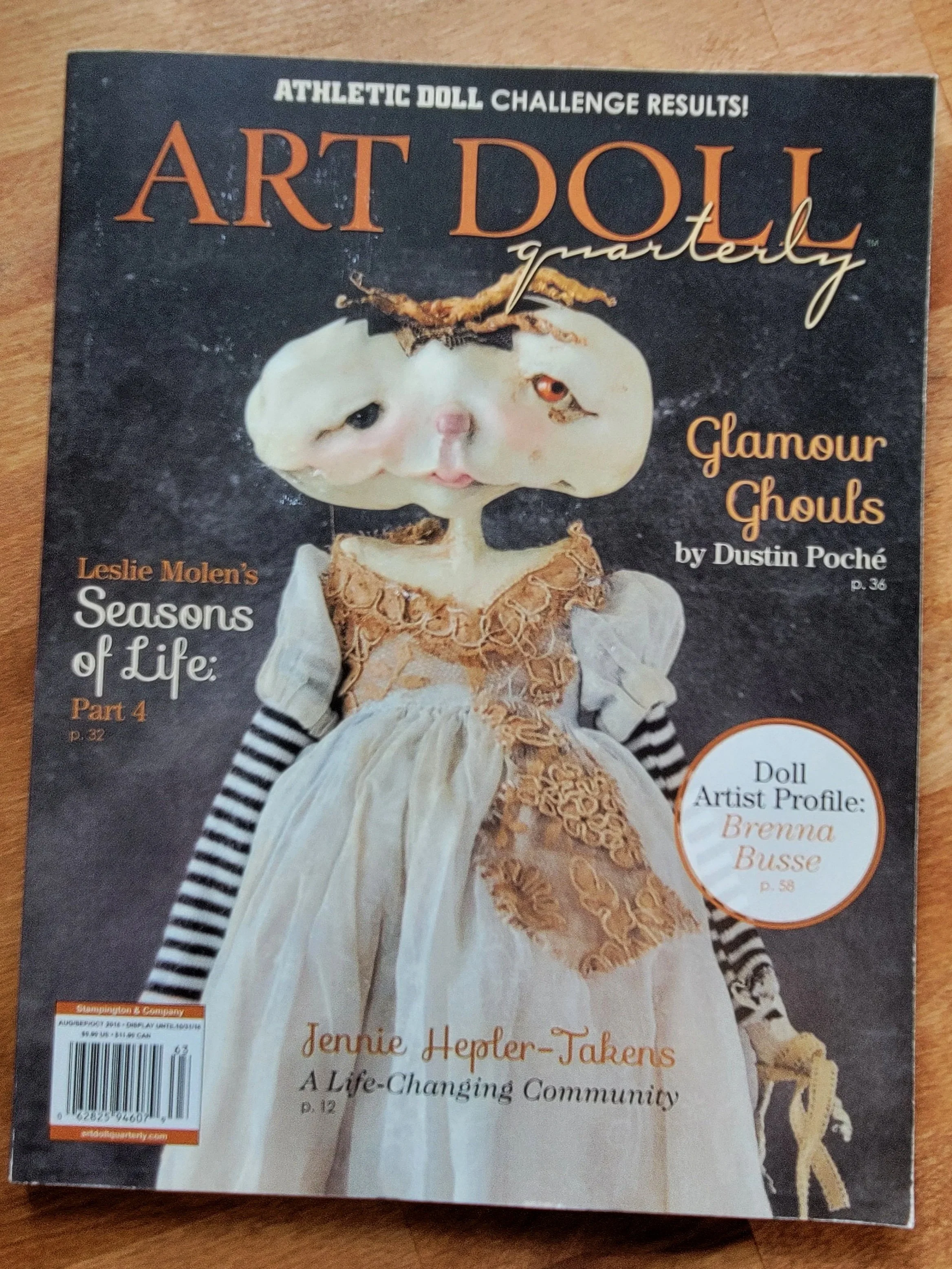 Art Doll Quarterly - Autumn 2016 - Magazine Cover