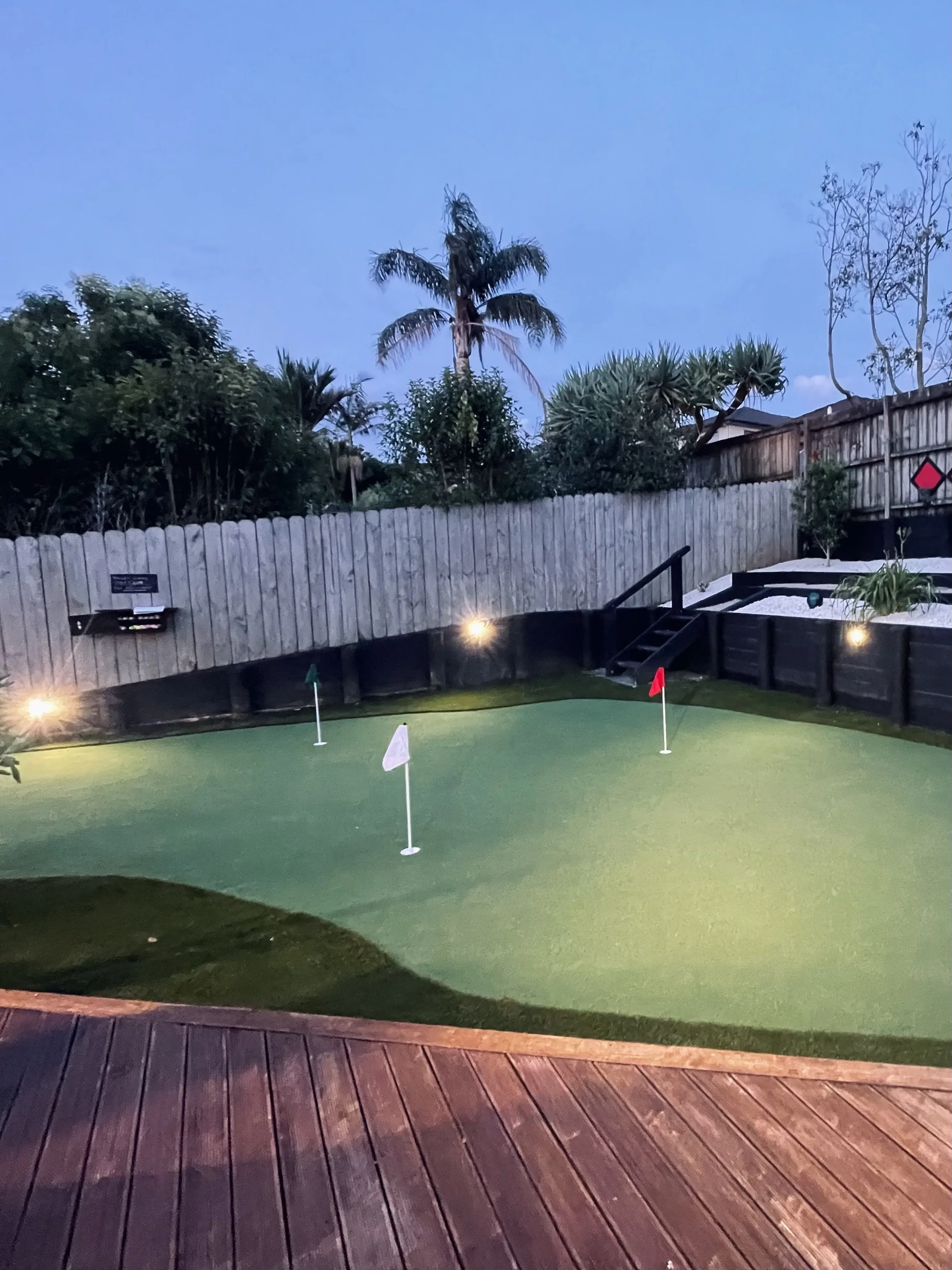SIMKIN ELECTRICAL PROJECT MINI PUTT LIGHTING