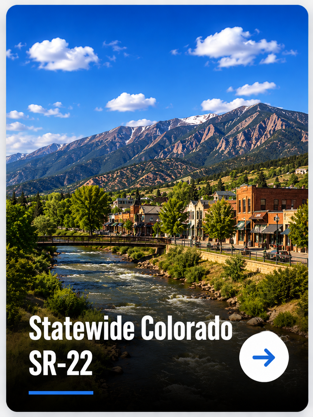 SR-22 insurance statewide in Colorado towns and cities