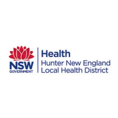 Logo of New South Wales Health under Hunter New England Local Health District
