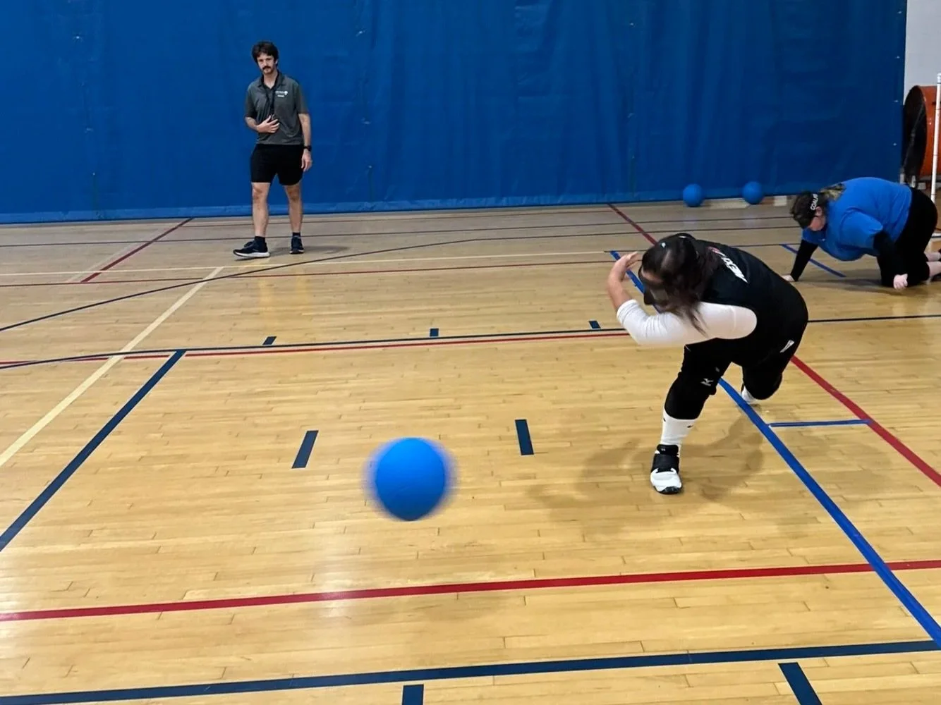 Dulce Firing a shot.