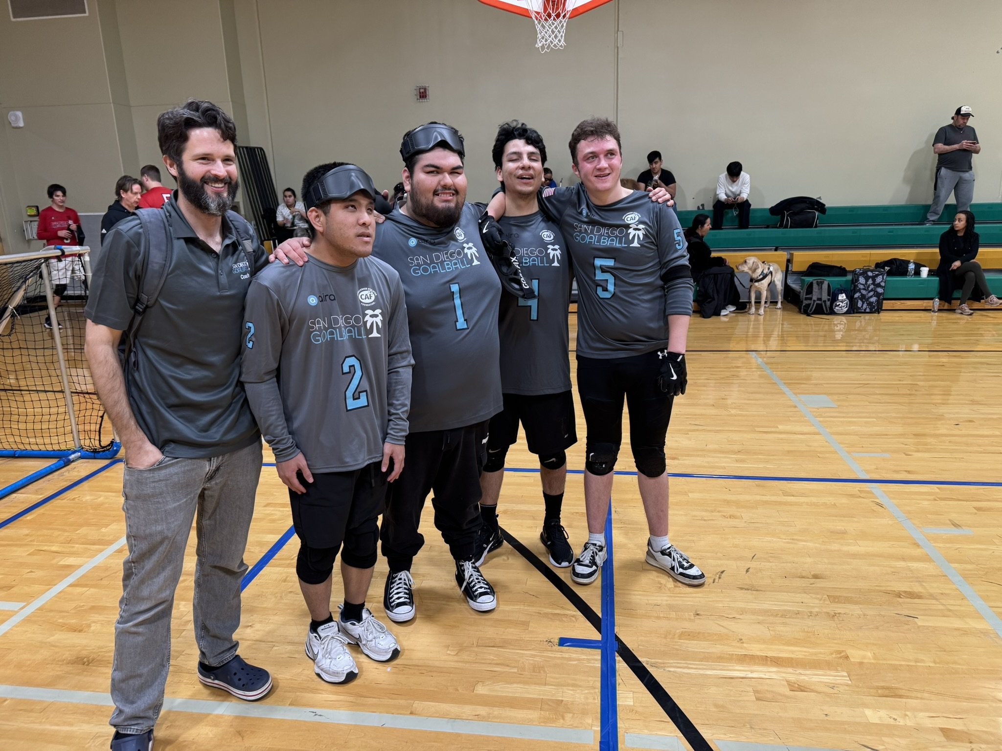 Team Aztecs at the Cascade Tournament- Jayden, Valentine, Angel and Darren.