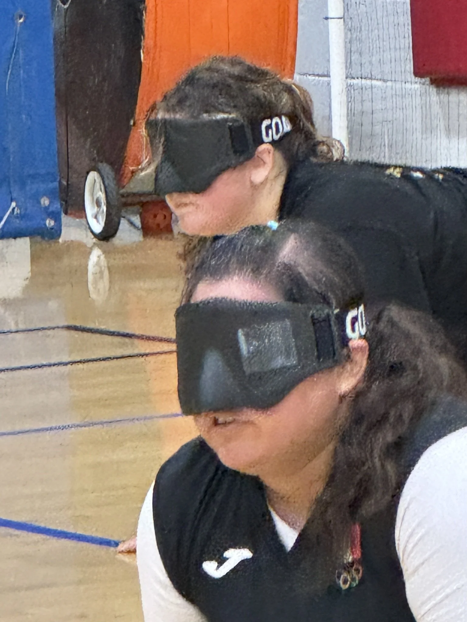 Dulce and Anna Looking intense