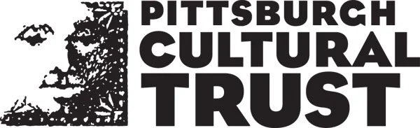 Pittsburgh Cultural Trust logo featuring a stylized black and white image of the city skyline.