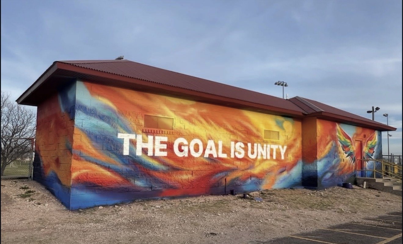 MLK Field Mural
