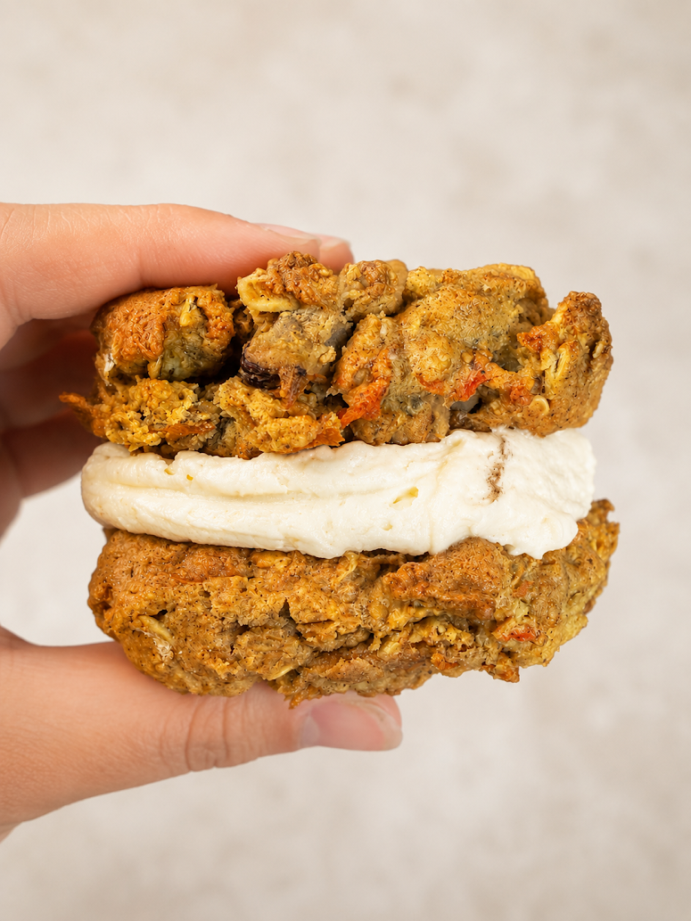 Sourdough Carrot Cake Cream Cookie