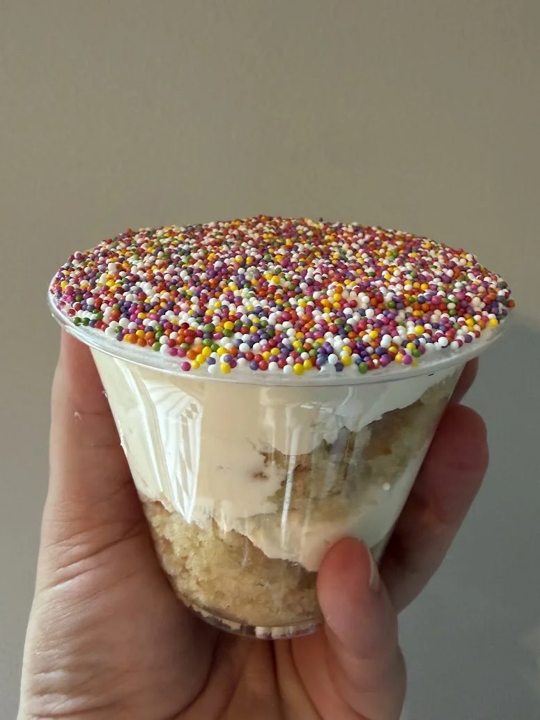Birthday Cake Cups - Dozen